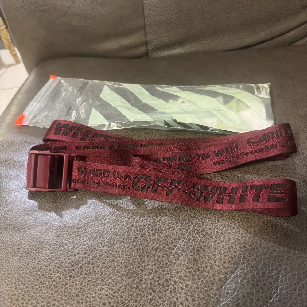Off-White Red Belt - Picture 6 of 6